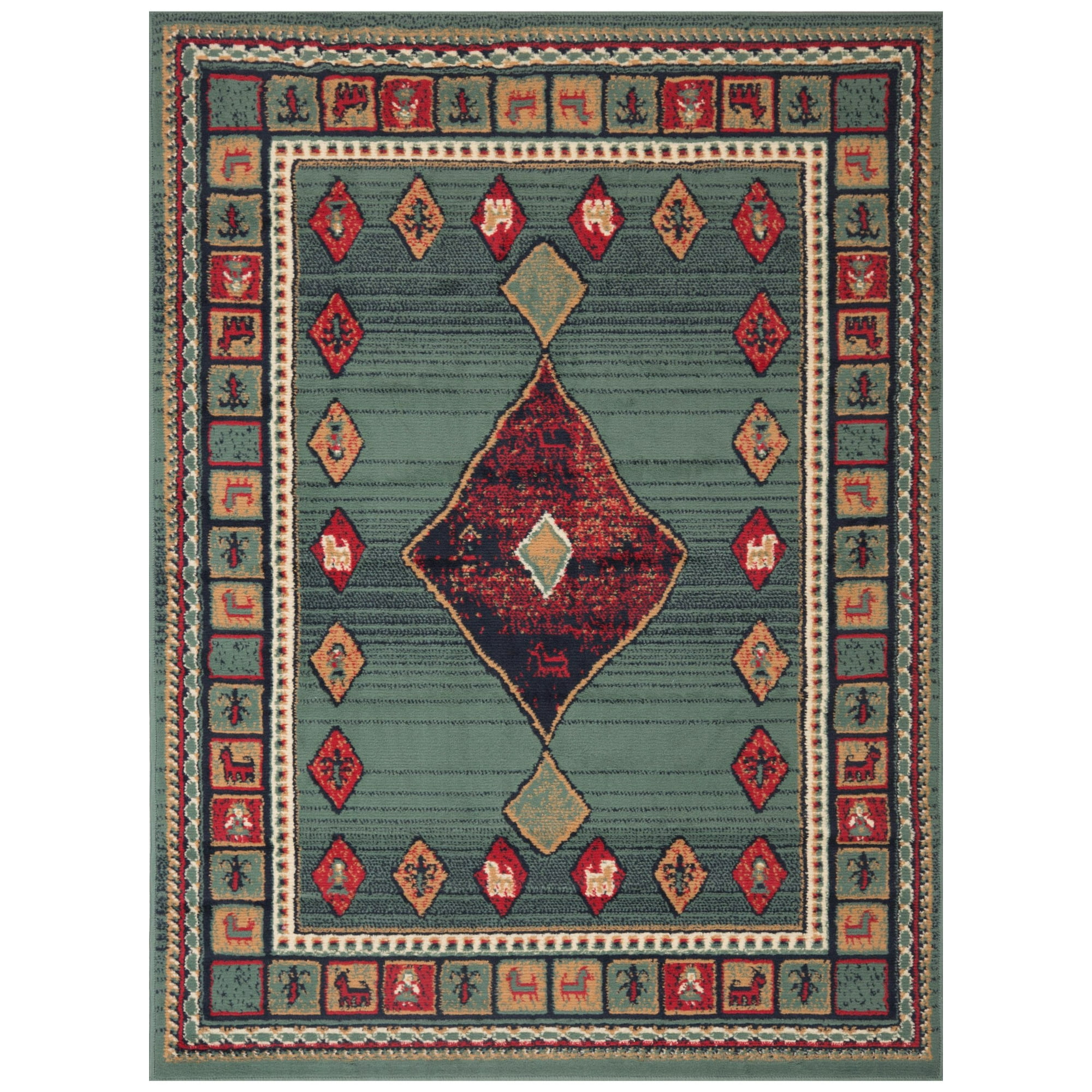 Cannon - Alfombra Zinnia Verde 150x200