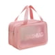 thumbnail image 5 of Neceser De Viaje, Bolsa De Maquillaje Con Separación En Seco Y Húmedo Para Natación, Senderismo, Hogar, Rosa, L, 5 of 5