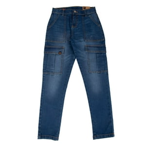 Jeans Niña Azul Pillin