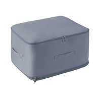 Bothyi - Bolsa Organizadora De Autocompresión Con Cremallera, Bolsa De Almacenamiento Para Mantas, Ropa De Cama, Juguetes, Azul