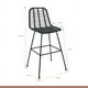 thumbnail image 4 of Taburete Alto de Terraza Rattan Grecia Color Negro, 4 of 4