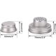 thumbnail image 3 of Tapas para coctelera Mason Jar de acero inoxidable 304, paquete de 2 unidades, para boca normal, 3 of 7