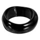 thumbnail image 1 of Uxcell Pulseras de Brazalete Grueso de Acrílico para Mujeres, Brazaletes Apilables Geométricos Anchos Coloridos de Puño de Acetato Pulsera de Muñeca Irregular Joyería de Moda Regalo, Negro, 1 of 6