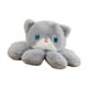 thumbnail image 2 of Animales De Peluche Pulpo Extremidades Cabeza De Gato Decoración Para Niñas Niños Novia Gris, 2 of 5