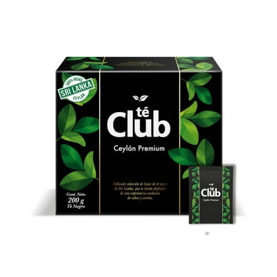 Té Premium 100Bls 200 G Club
