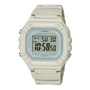 Reloj Digital Blanco Casio W-218Hc-8Av