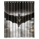 thumbnail image 1 of Cortina de ducha de Batman Dark Game Hero Art Illustrated con ganchos, tamaño 60 x 72 pulgadas, 1 of 3