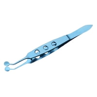 Magideal - Pinzas Para Glándulas De Meibomian, Pinzas Para Masaje De Doble Párpado, Herramienta Oftalmológica, Instrumentos Micros Para Párpados, Clip , Aleación De 6X6Mm Aleación De Titanio 6X6Mm