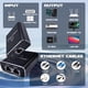 thumbnail image 3 of Splitter Ethernet Gigabit LIEZHUA 1 a 2 Puertos USB, 3 of 3