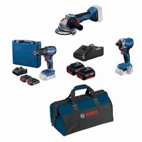 Bosch - Combos Gsb 185+Gdr 18V+Gws 18V+4B+1C+B