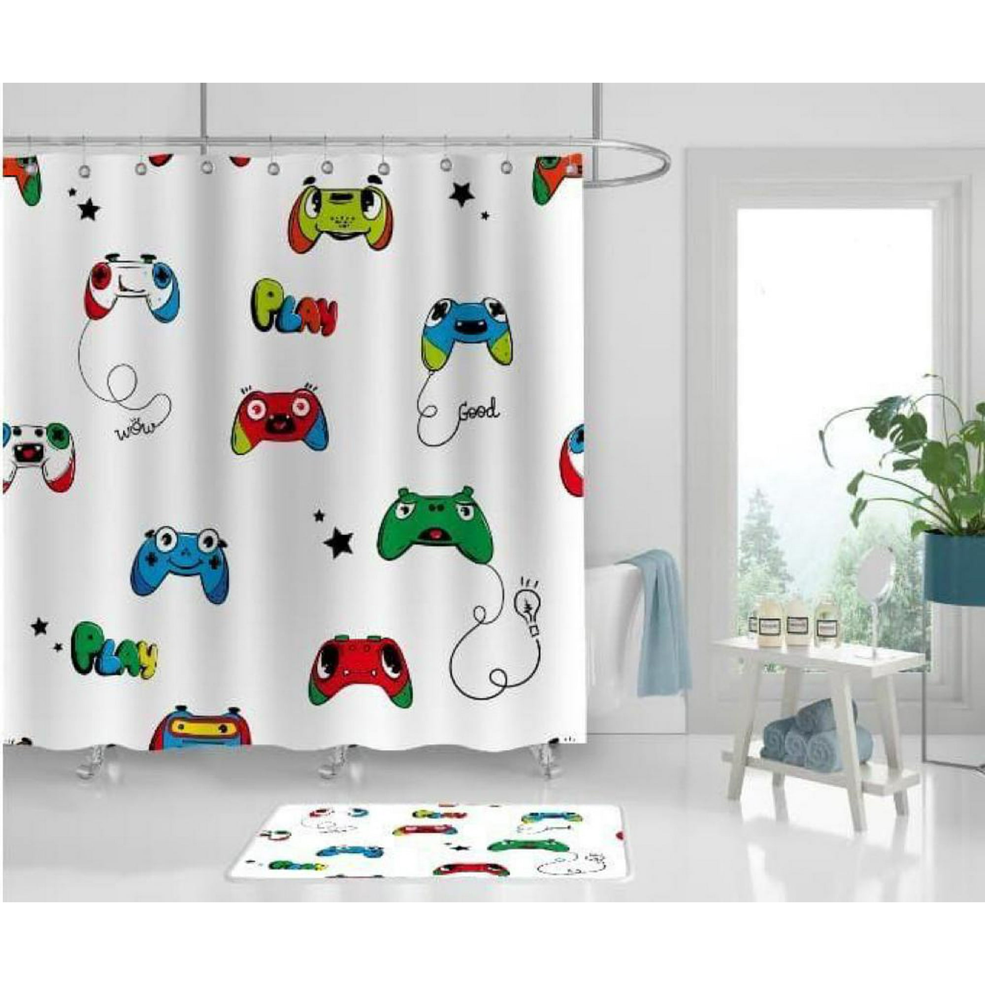 Todo Hogar Santiago De Chile - Cortina De Baño Impermeable - 0012