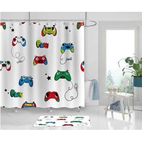 Todo Hogar Santiago De Chile - Cortina De Baño Impermeable - 0012