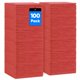 thumbnail image 1 of Toallas HOMEXCEL Rojas de Microfibra Paquete de 100 29x29 cm, 1 of 8
