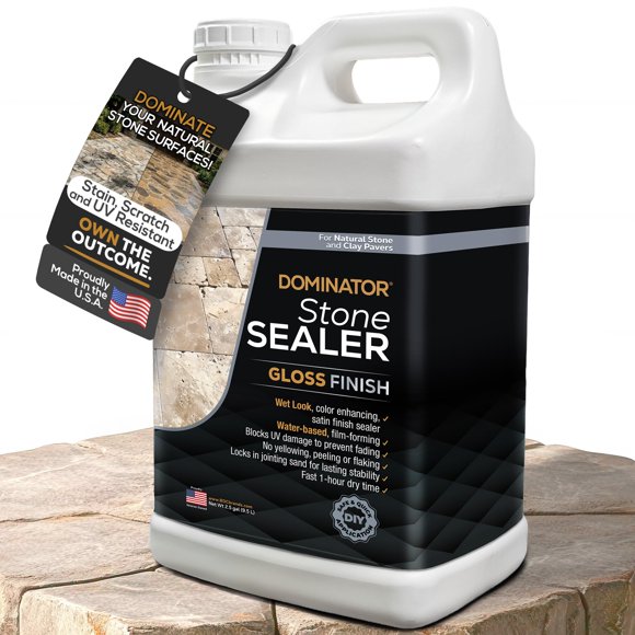 Sellador DOMINATOR para Piedra 9.5L Acabado Húmedo Bajo Brillo