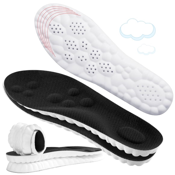 Espuma viscoelástica cómoda tipo nube Enlopq 4D de Steppers Insoles