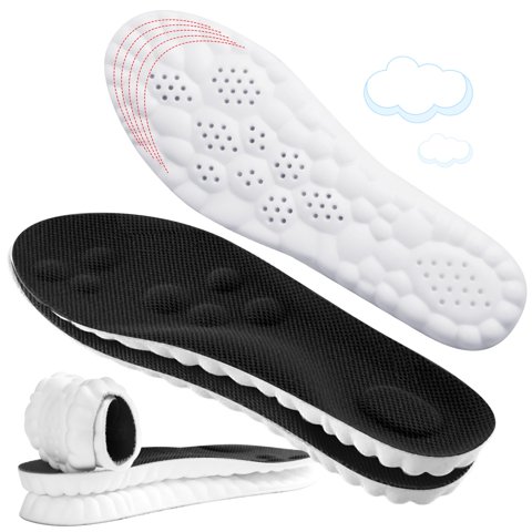 Espuma Viscoelástica Insoles Enlopq 4D Cloud-Like Comfort Para Hombre