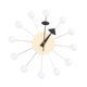 thumbnail image 4 of Reloj De Pared De Bola Redonda, Simple, De Mediados De Siglo, Para Sala De Estudio, Decoración De Dormitorio, Relojes, Bola Blanca, 4 of 5