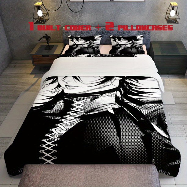 3pcs Moonlit Ballad Theme Print Three Piece bedding Soft Duvet Cover And Two Pillowcases