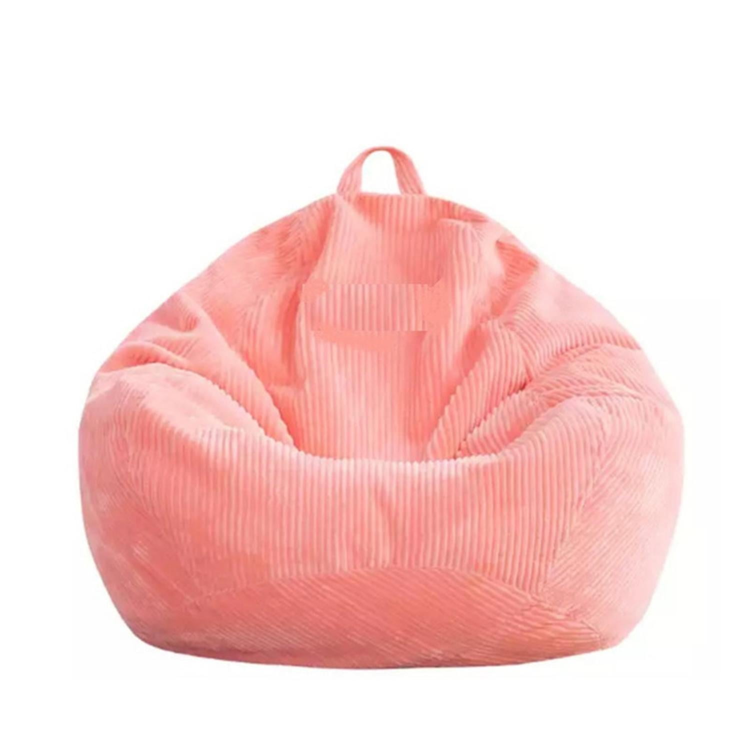 Auckland Outdoor - Puff Pera De Cotelé 100 X 120 Cm Rosado Rosa Unico