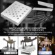 thumbnail image 3 of Soporte para Taladro de Columna ZKTOOL Kit de 30 Toneladas con Llave y Guantes, 3 of 6