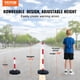 thumbnail image 2 of Traffic Delineator Post Cones VEVOR, cadena ajustable de 8 pies, paquete de 4, 2 of 9