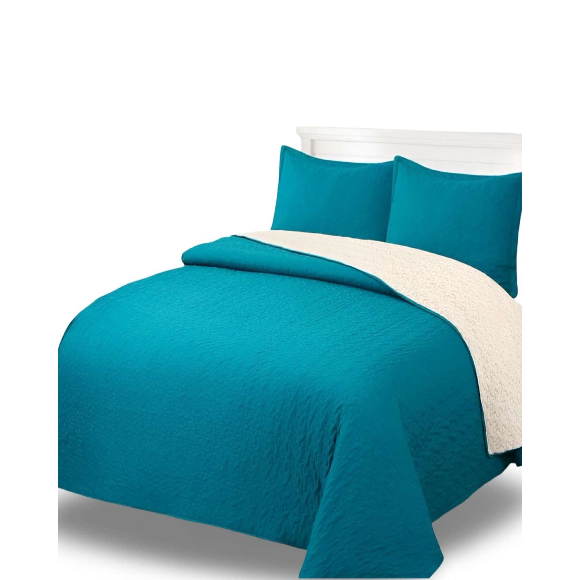 Genérico - Quilt Sherpa Cobertor King 250x270 21