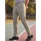 thumbnail image 4 of INSPIRE CHIC Pantalones de chándal ligeros para hombre con bolsillos con cremallera para correr y gimnasio, S caqui oscuro, 4 of 5