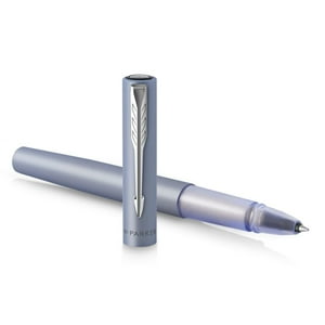 Boligrafo Roller Parker Vector Xl Azul Plateado