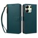 thumbnail image 3 of Funda con Billetera para [Xiaomi Redmi Note 13 4G] con Bolsillo Zipper y Tarjetero Verde pavo real, 3 of 6