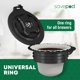 thumbnail image 3 of Anillo Universal para Filtro de Café Savepod - Pack de 1, Negro, 3 of 8