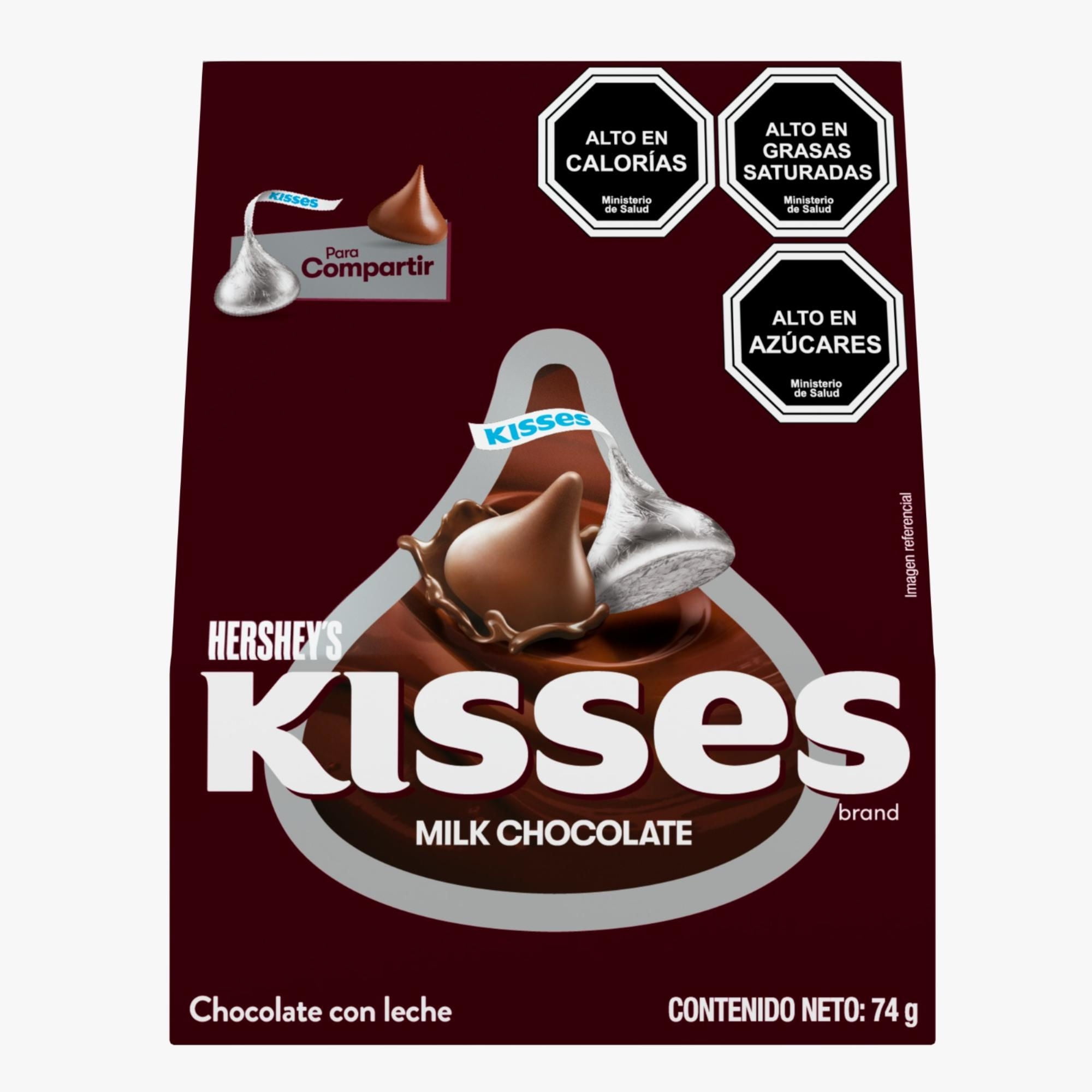 Chocolates Kisses Creamy Milk 74 g Hershey's
