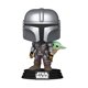 thumbnail image 2 of Figura de vinilo Funko Pop! Star Wars Mandalorian & Grogu, 9,5 cm, 2 of 8