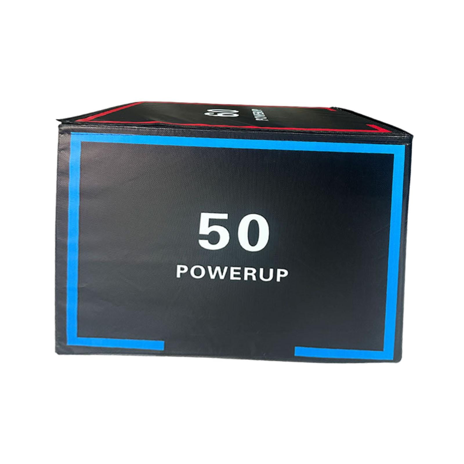 Magideal - Cajón De Salto Pliométrico 3 En 1, Equipo De Ejercicio De Salto, Versátil, De Alta Densidad, Para Entrenamiento De Fuerza Y Agilidad En Gimnasios Y Estilo G