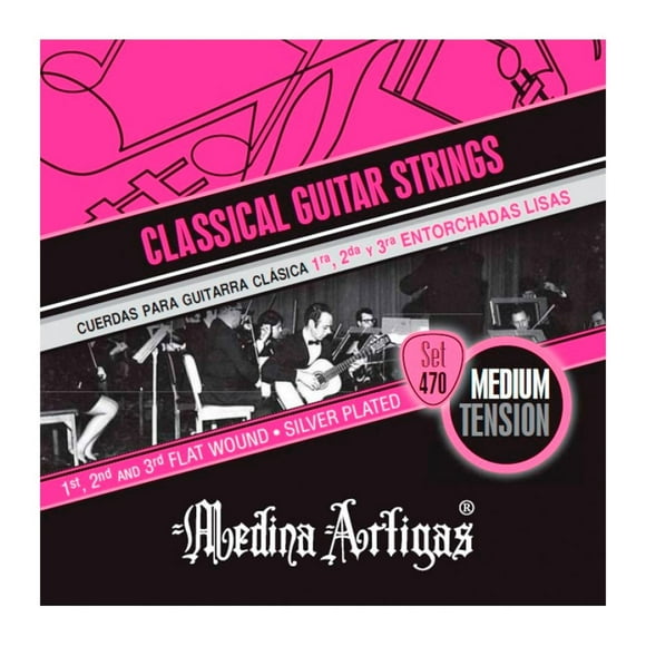 Medina Artigas SET 470 Set de Cuerdas Nylon Guitarra Clásica