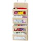 thumbnail image 1 of Organizador colgante para artículos del hogar sencillos para colocar sobre la puerta del armario, color beige, 1 of 7