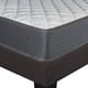 thumbnail image 3 of Cama Europea America-Gris + Respaldo Atenas 1 PL Tela Chocolate, 3 of 8