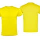 thumbnail image 1 of Polera de Algodón para Sublimar Estampar Amarillo S, 1 of 3