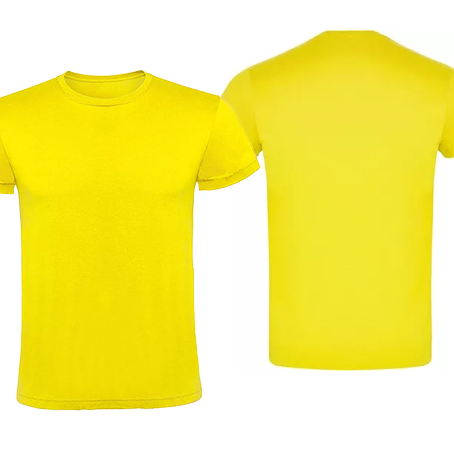De Todo Y Más - Polera De Algodón Para Sublimar Estampar Amarillo S