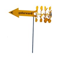 Ioensy - Accesorios De Veleta De Jardín, Adorno De Hierro Para Patio, Cabaña, Granja