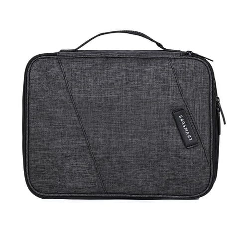 Bagsmart Organizador Electrónico Glendale Doble Capa De Viaje Negro