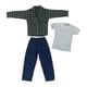 thumbnail image 4 of Figura Masculina 1/6, Traje Verde para Muñeca de 12", 4 of 5