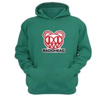 Genérico - Polerón Canguro Radiohead Verde Aguamarina Talla Xl Unisex