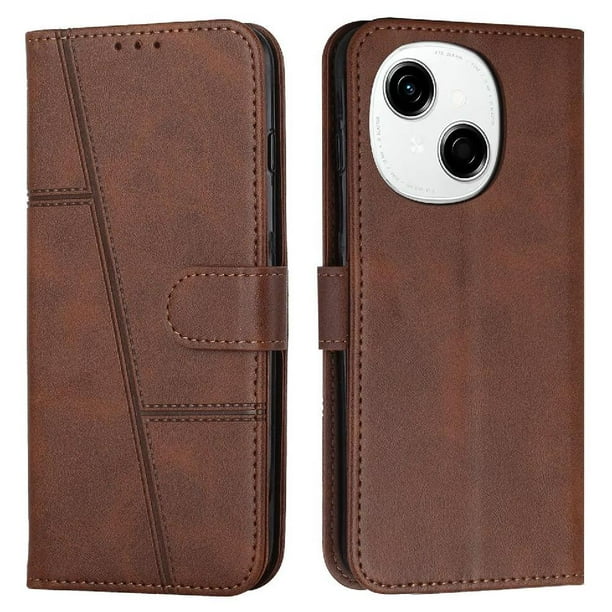 Funda Flip Para Tecno Spark Go 2025 – Carcasa Delgada Y Resistente A Impactos Con Soporte Para Uso Diario Y Profesional