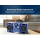 thumbnail image 3 of Reproductor de CD portátil Boombox Emerson con reproductor de casetes, 3 of 3
