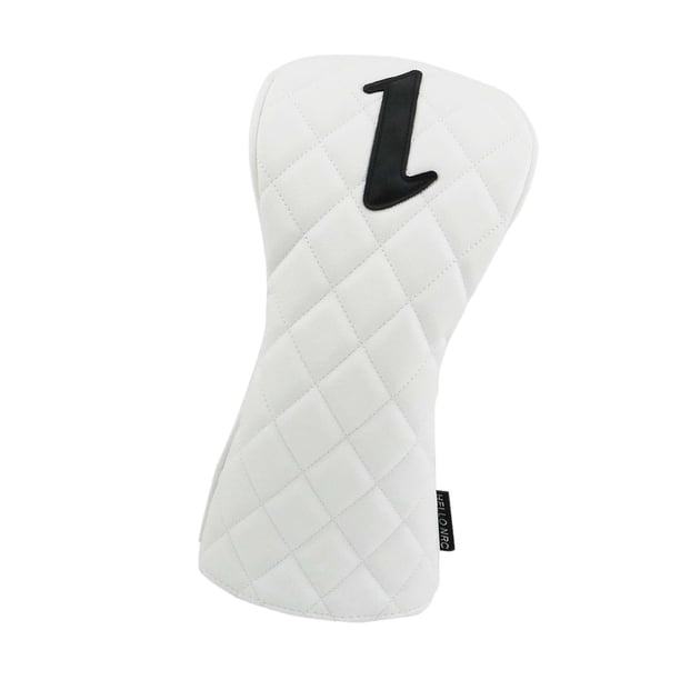 Funda De Madera Para Palos De Golf, Cuello Largo, Funda De Madera Para Palos De Golf Para Deportes Al Aire Libre, Adultos, 1 Blanca