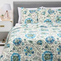 Zahr - Cubrecama Quilt Estampado Ultrasonic King