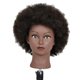 thumbnail image 5 of Peluquería Práctica Mu?eca Cabeza Entrenamiento Maniquí Abrazadera Afro Light Negro, 5 of 5