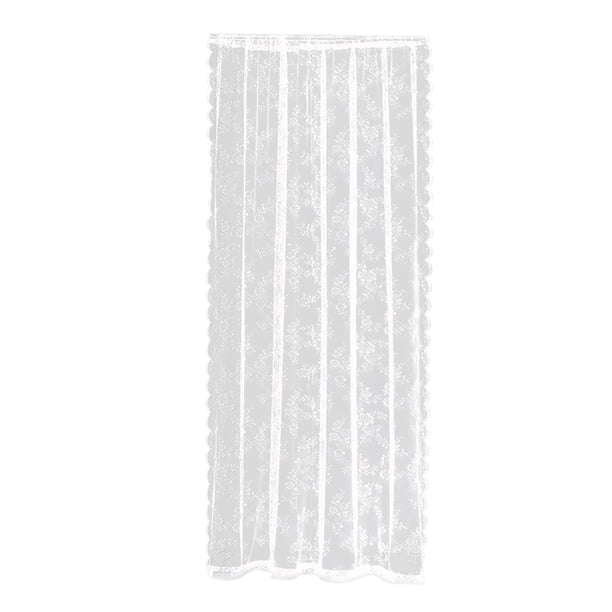 Cortinas De Red Florales De Encaje Blanco, Cortinas Para Sala De Estudio, Granja Decorativa, 150cm X 200cm