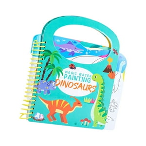 Genérico - Libro Para Colorear De Pintura Para Niños, Libros De Actividades De Pintura Diy Para Dinosaurios Preescolares