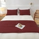 thumbnail image 1 of Set de Piecera con 2 Fundas de Almohada Color Burdeo, 1 of 3
